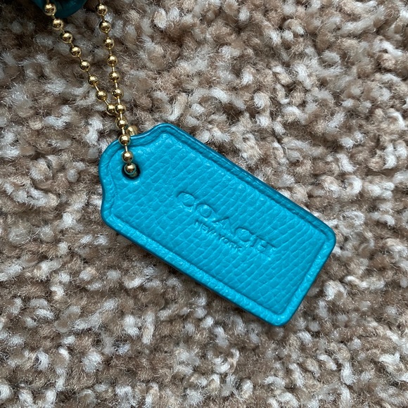 Teal Coach Crossbody bag - Picture 5 of 7